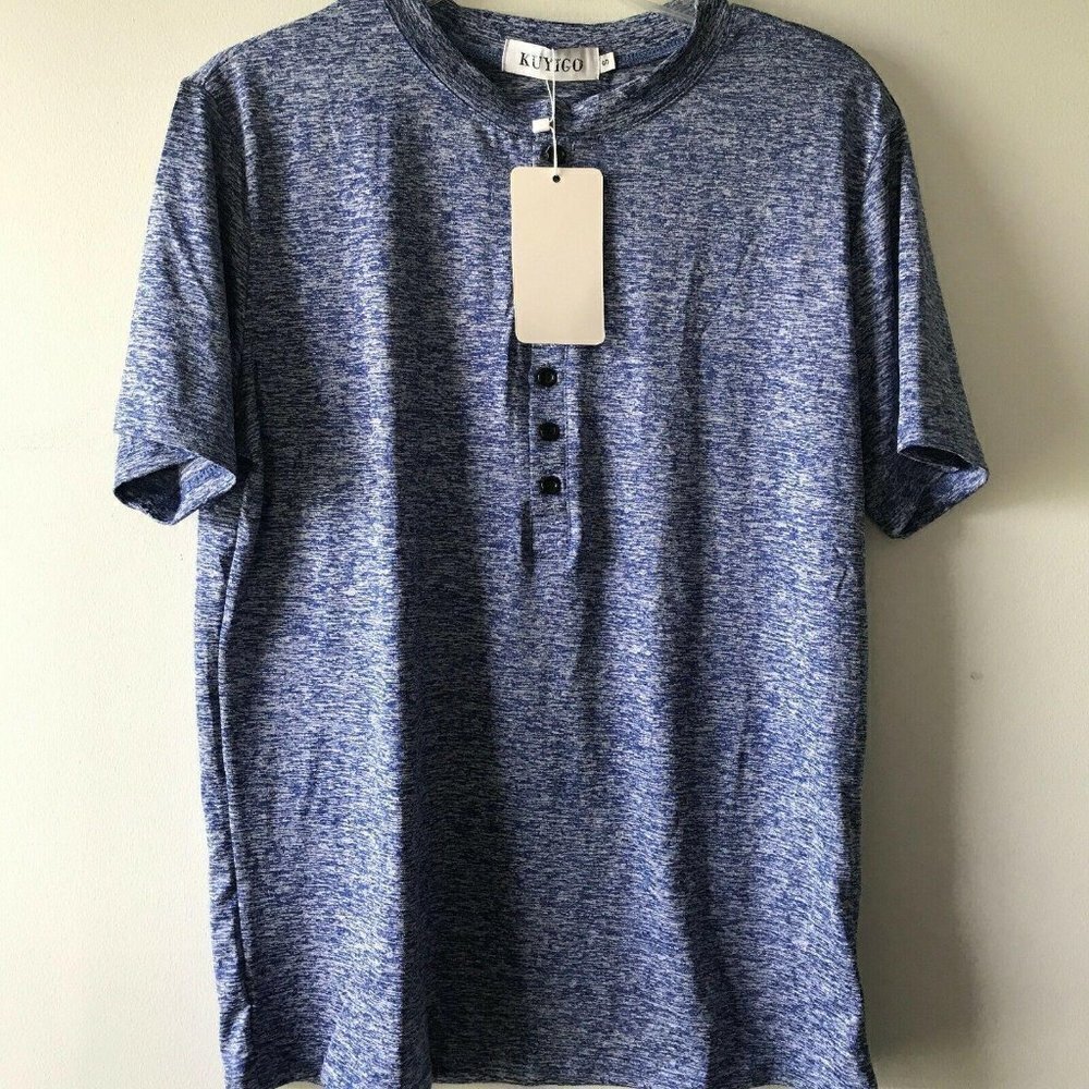 Men's Kuyigo Blue T-shirt Size S